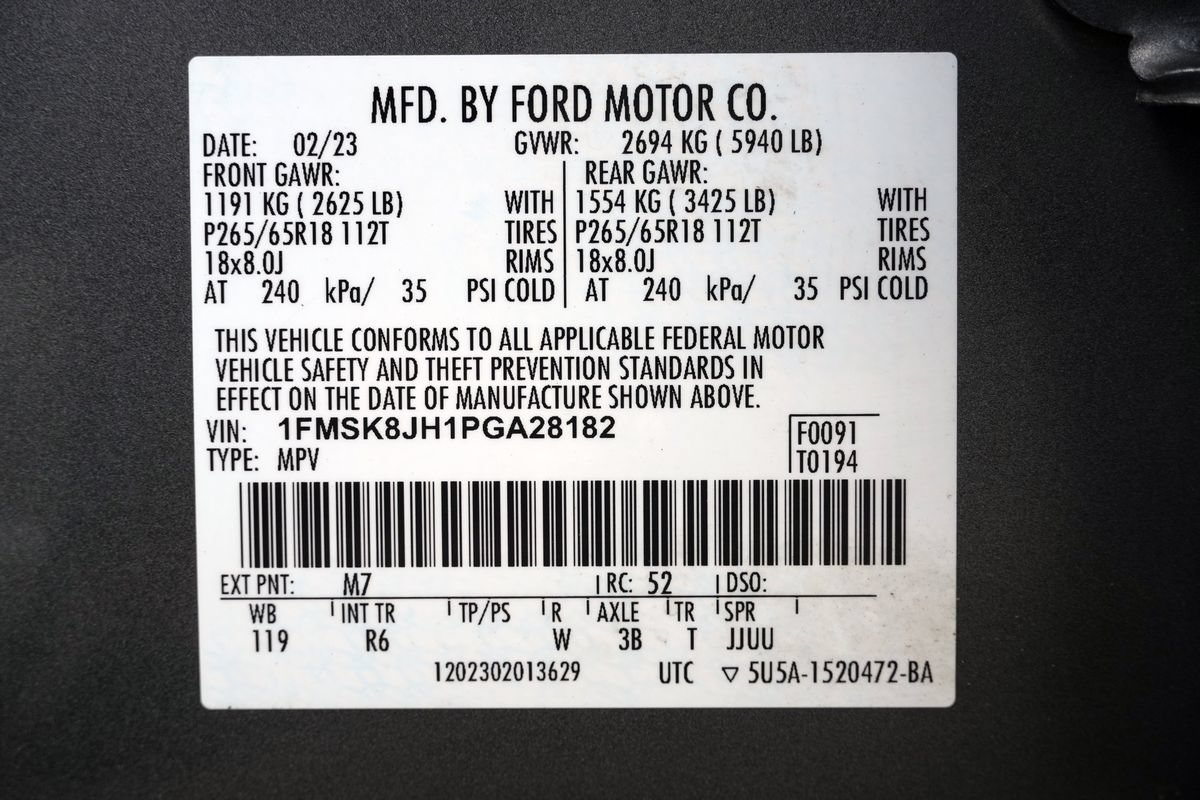 Used 2023 Ford Explorer Timberline AWD/4WD image 44