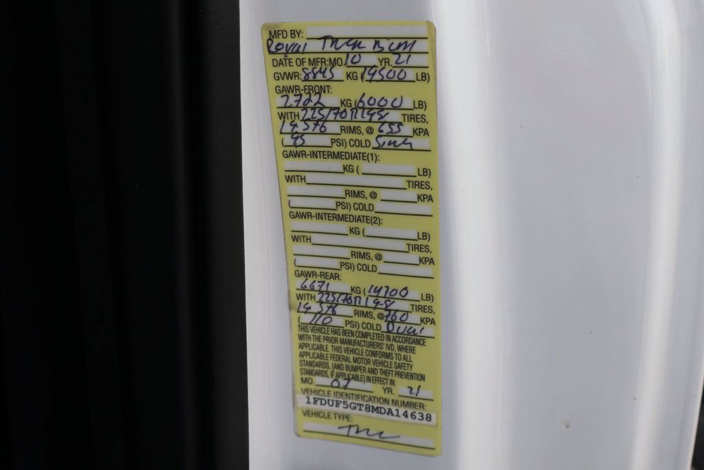 Used 2021 Ford F550 2WD Regular Cab Super Duty image 52