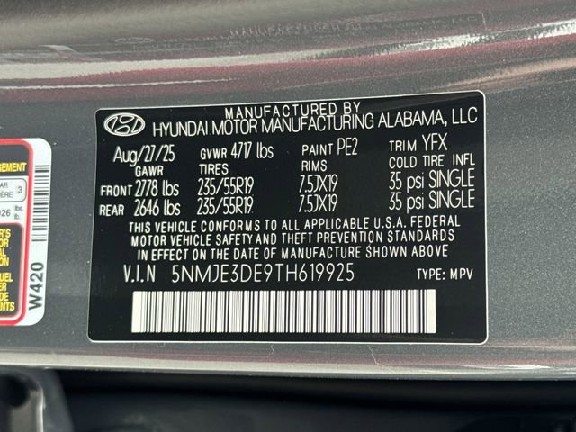 New 2026 Hyundai Tucson Limited image 18