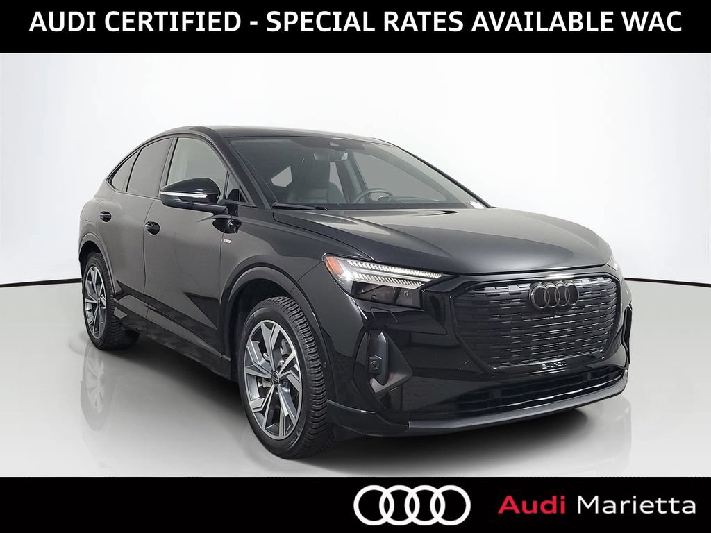 Certified 2023 Audi Q4 e-tron Prestige w/ Black Optic Package
