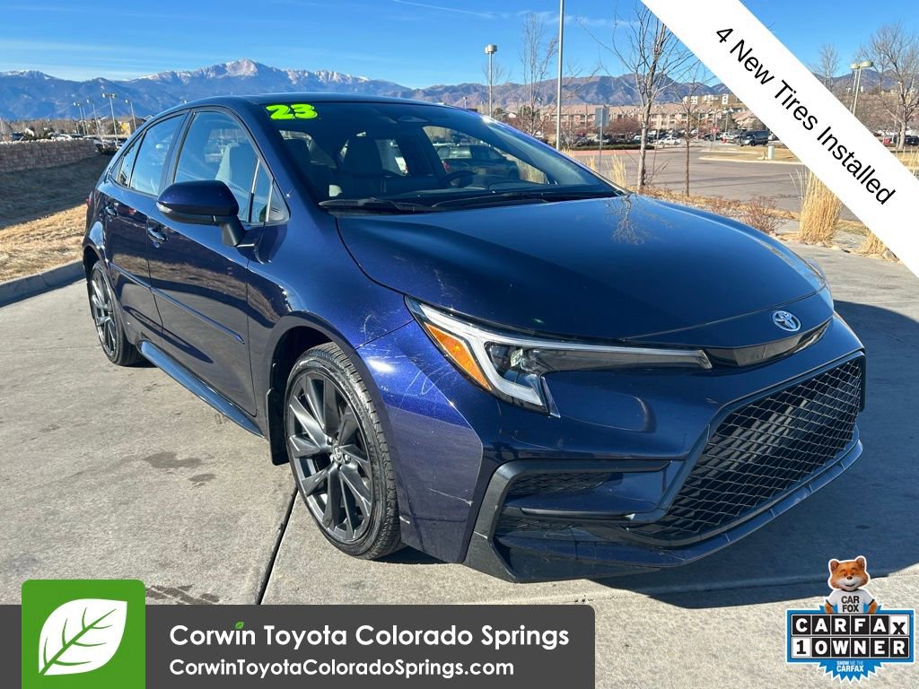 Used 2023 Toyota Corolla SE w/ SE Premium Package