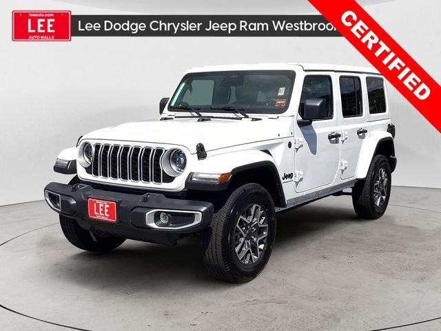 Certified 2025 Jeep Wrangler Unlimited Sahara AWD/4WD image 1