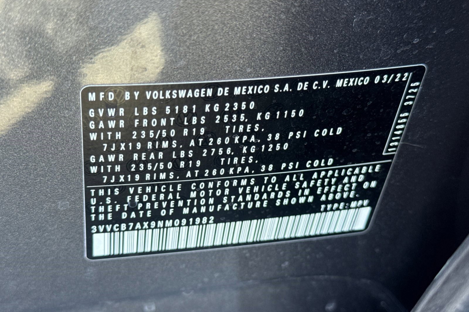 Used 2022 Volkswagen Tiguan SE R-Line image 21