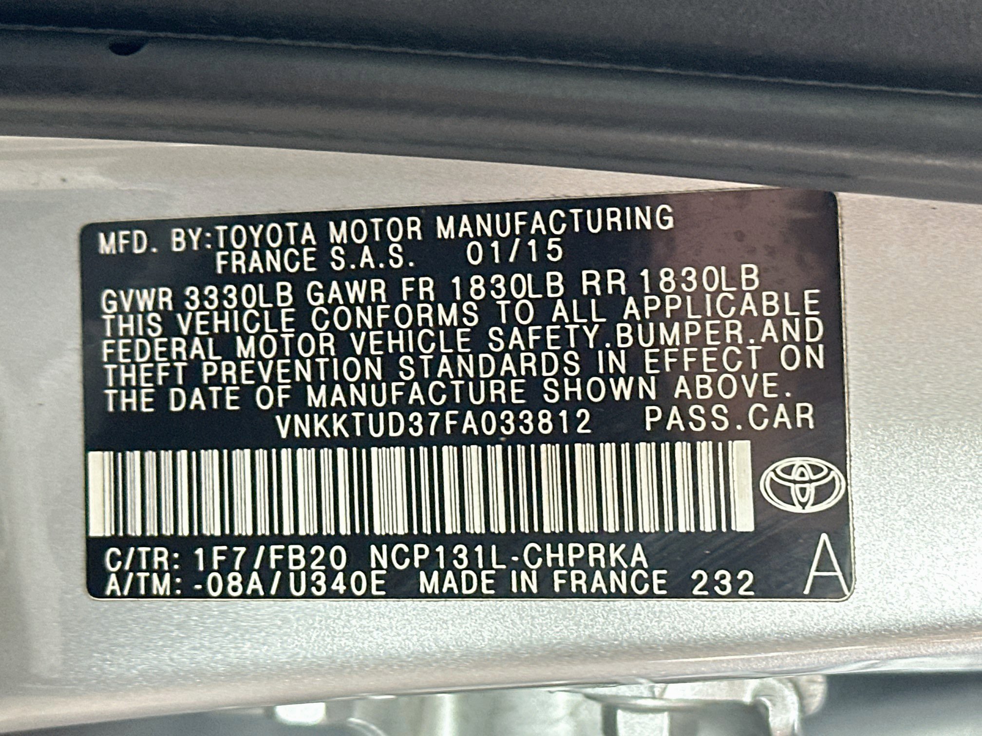 Used 2015 Toyota Yaris LE FWD image 28