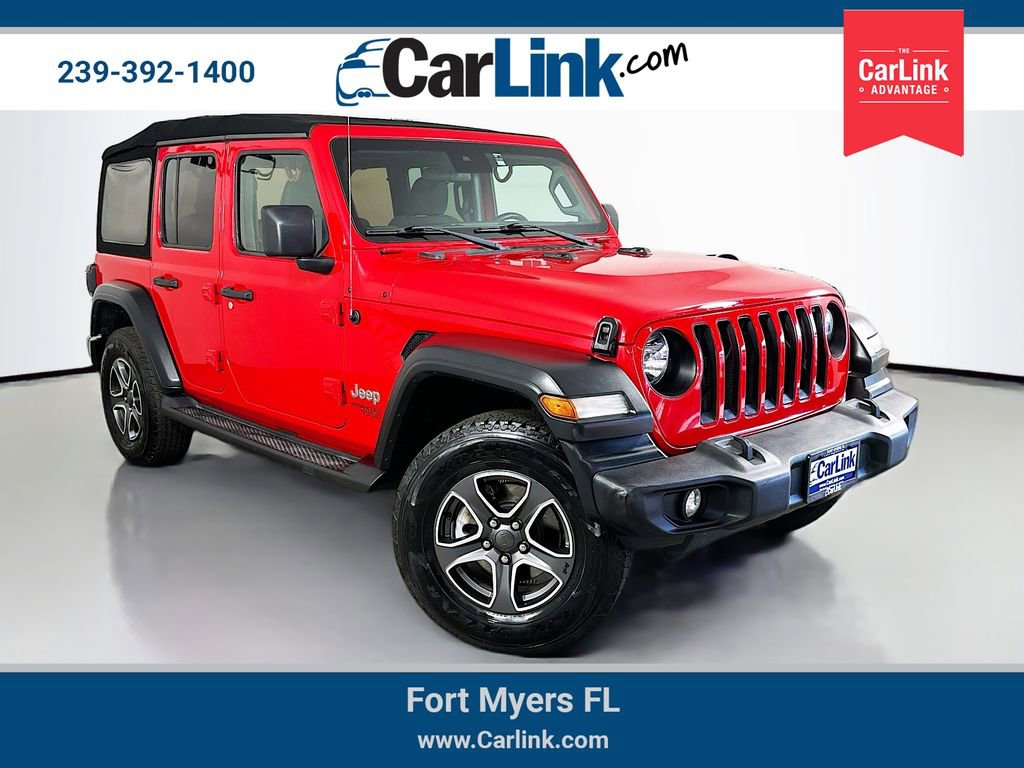 Used 2020 Jeep Wrangler Unlimited Sport S AWD/4WD image 1