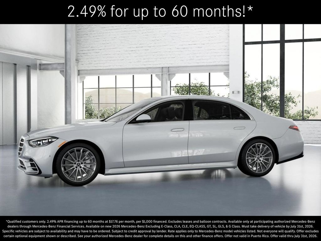 New 2026 Mercedes-Benz S 580 4MATIC Sedan image 36