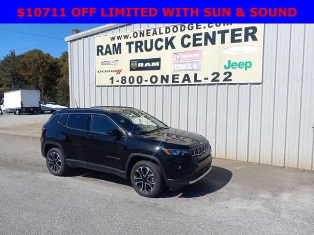 Used 2024 Jeep Compass Limited w/ Sun and Sound Group