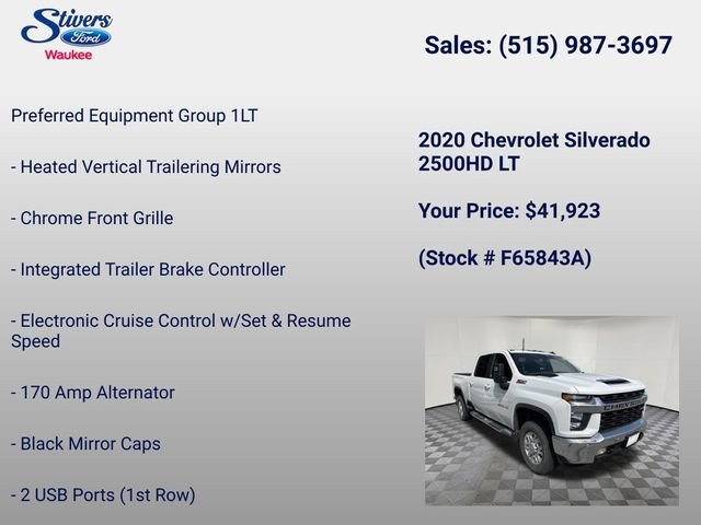Used 2020 Chevrolet Silverado 2500 LT w/ All Star Edition AWD/4WD image 22