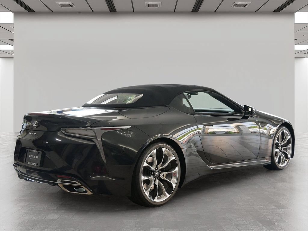 Certified 2023 Lexus LC 500 Convertible w/ Touring Package RWD image 6