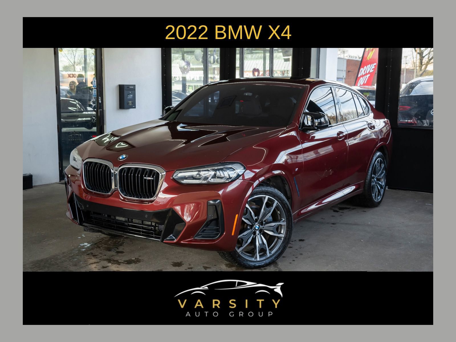 Used 2022 BMW X4 M40i video 1