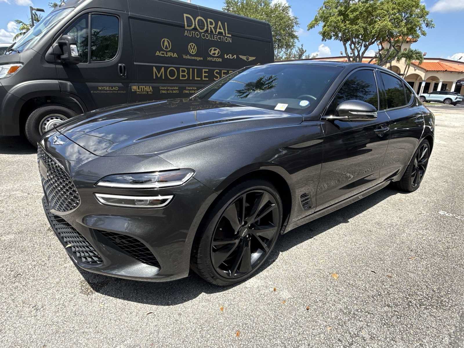 Used 2023 Genesis G70 2.0T w/ Sport Prestige Package RWD image 4