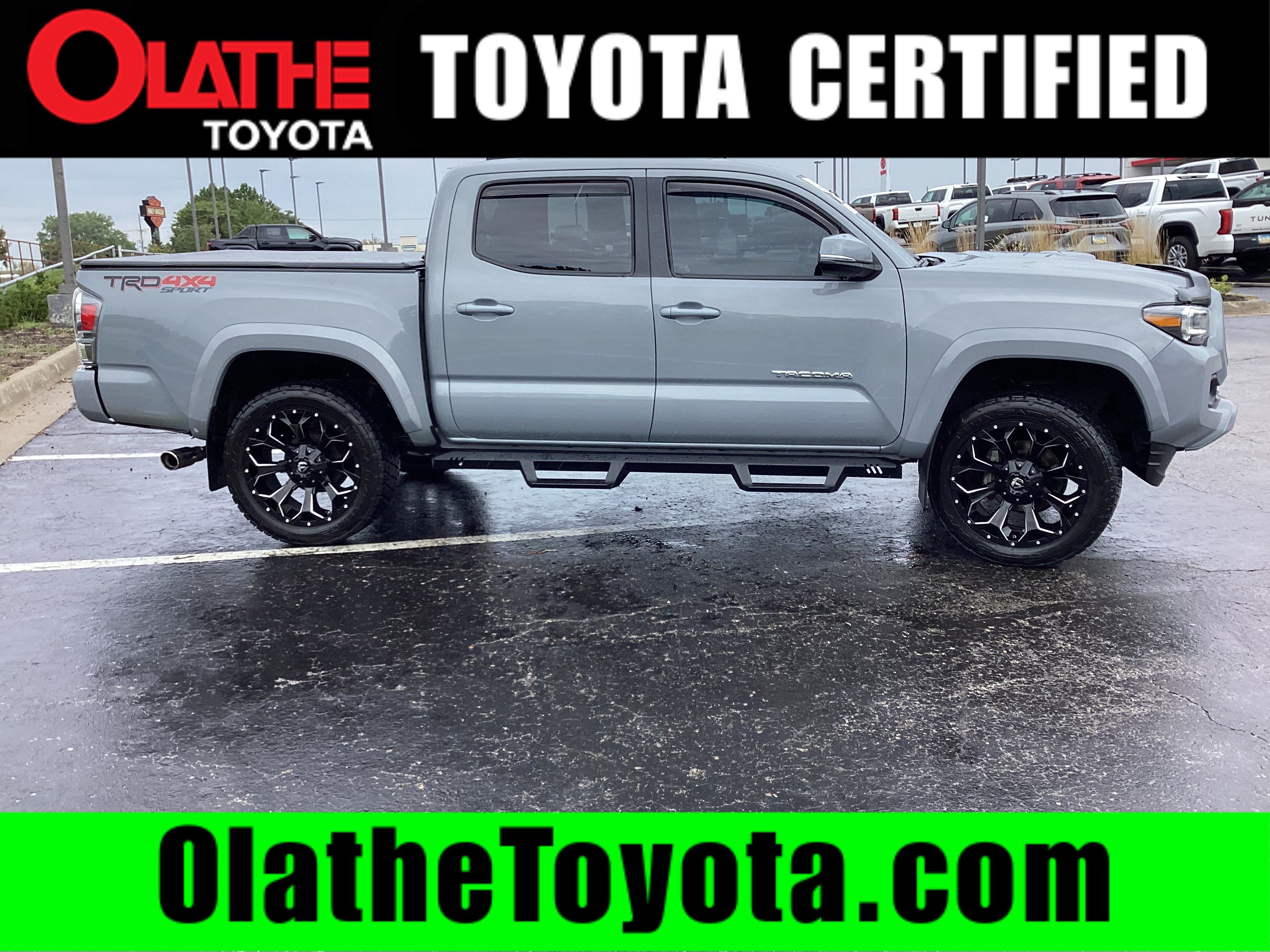 Certified 2021 Toyota Tacoma TRD Sport w/ Technology Package AWD/4WD image 1