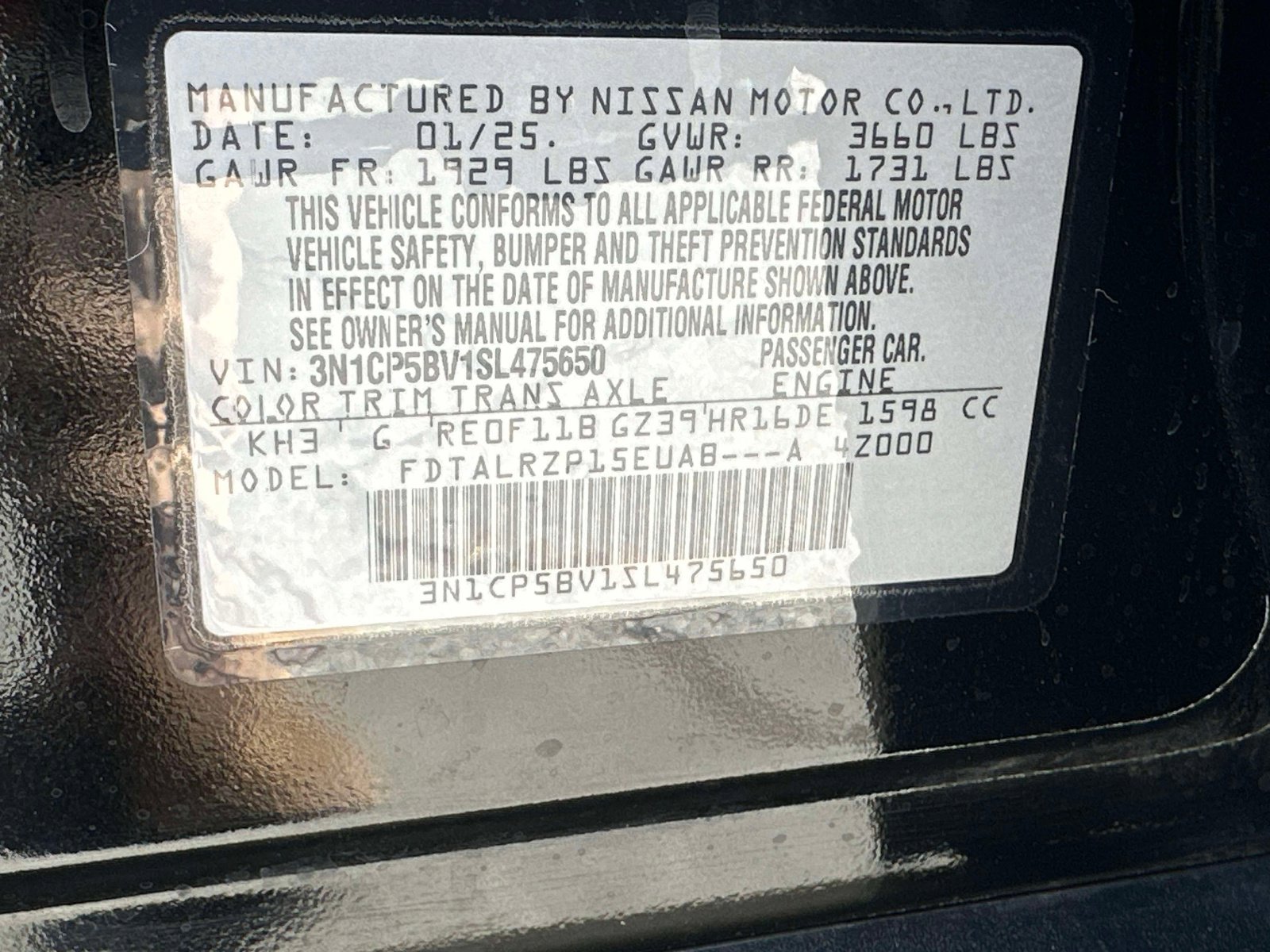 Used 2025 Nissan Kicks Play S image 34