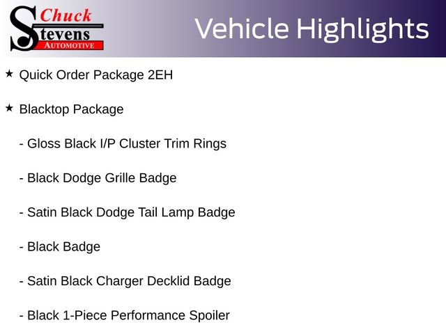 Used 2020 Dodge Charger GT w/ Blacktop Package RWD image 5