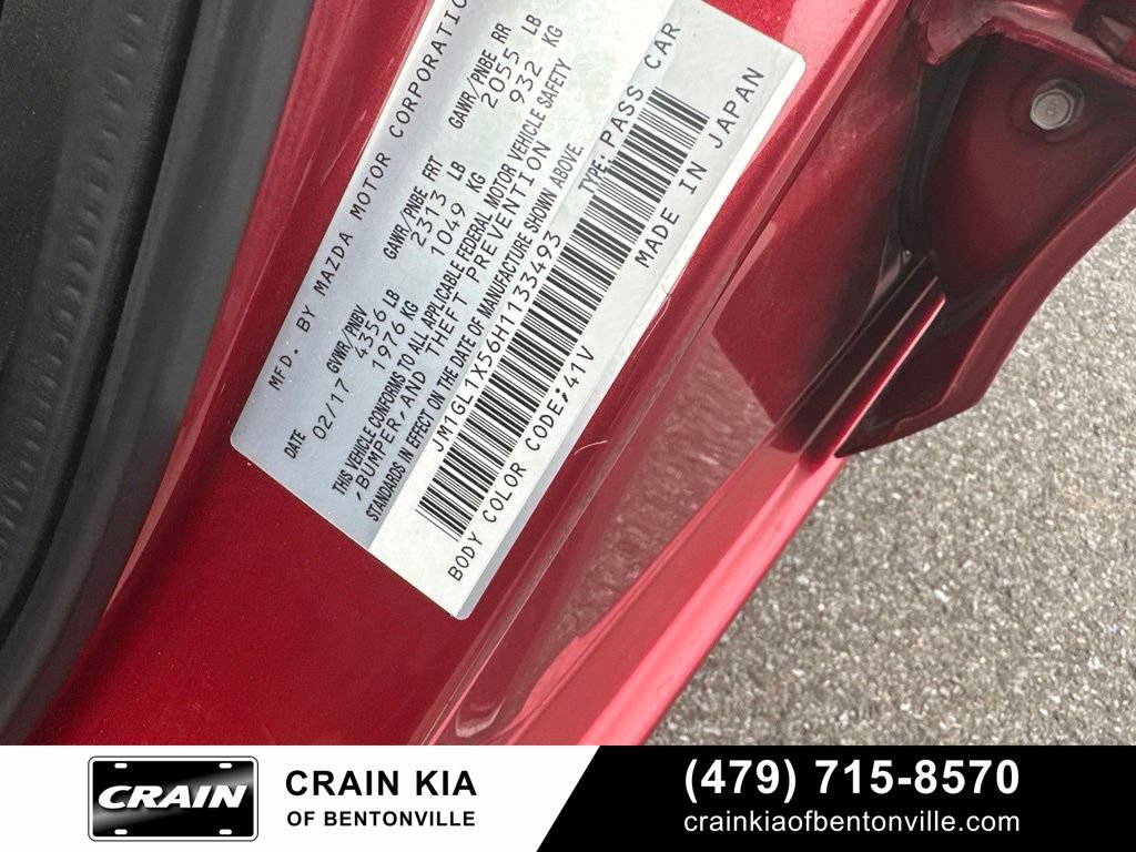 Used 2017 MAZDA MAZDA6 Grand Touring FWD image 21
