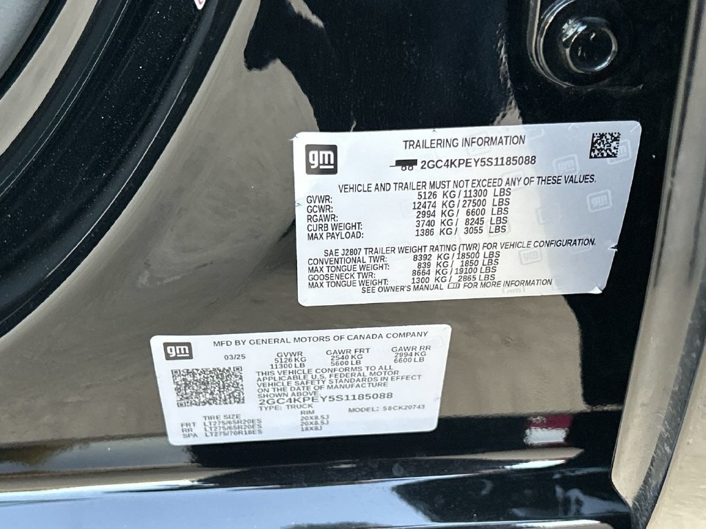 Certified 2025 Chevrolet Silverado 2500 LTZ w/ LTZ Premium Package AWD/4WD image 39