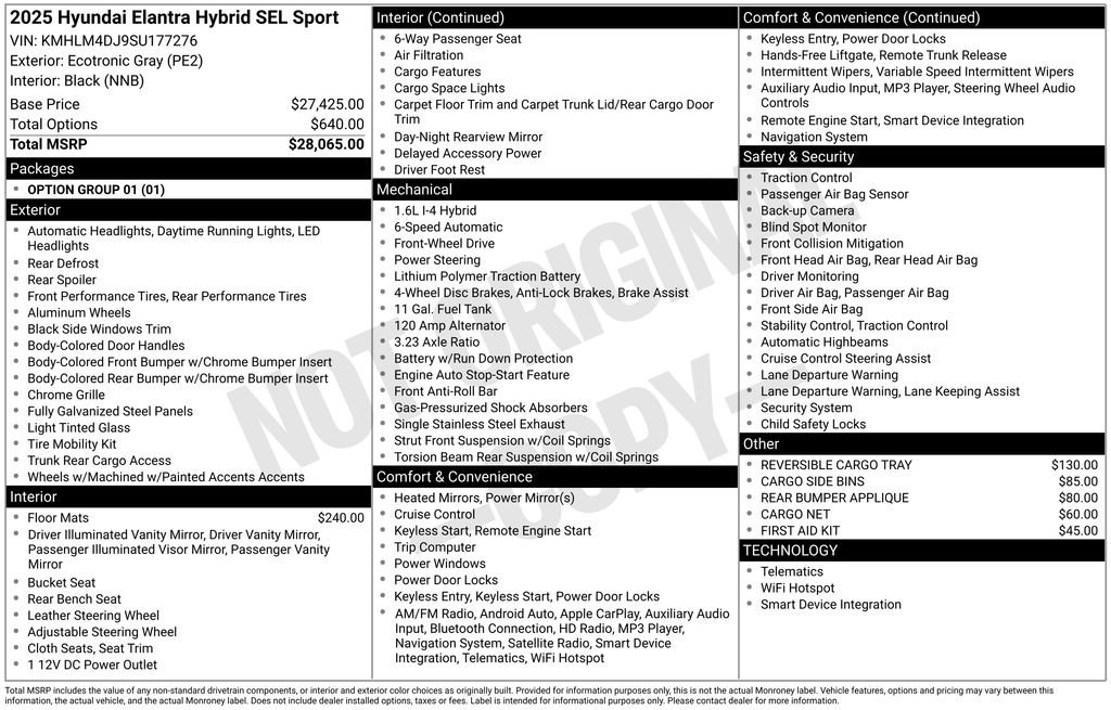 New 2025 Hyundai Elantra SEL image 36