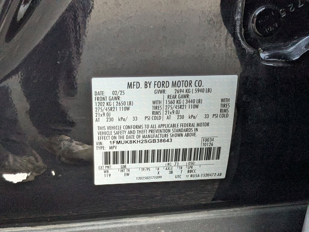 Used 2025 Ford Explorer ST-Line w/ ST-Line Street Pack image 30