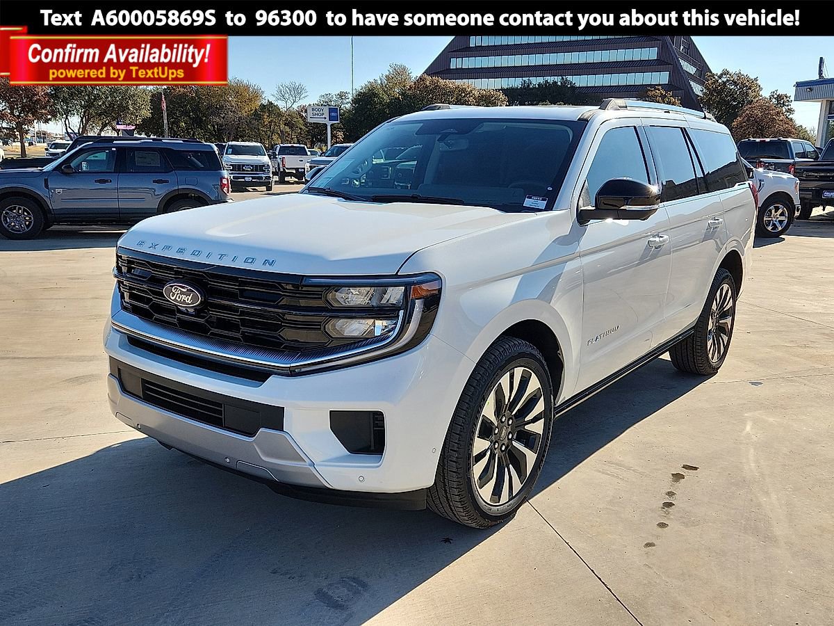 New 2025 Ford Expedition Platinum w/ Driver's Package