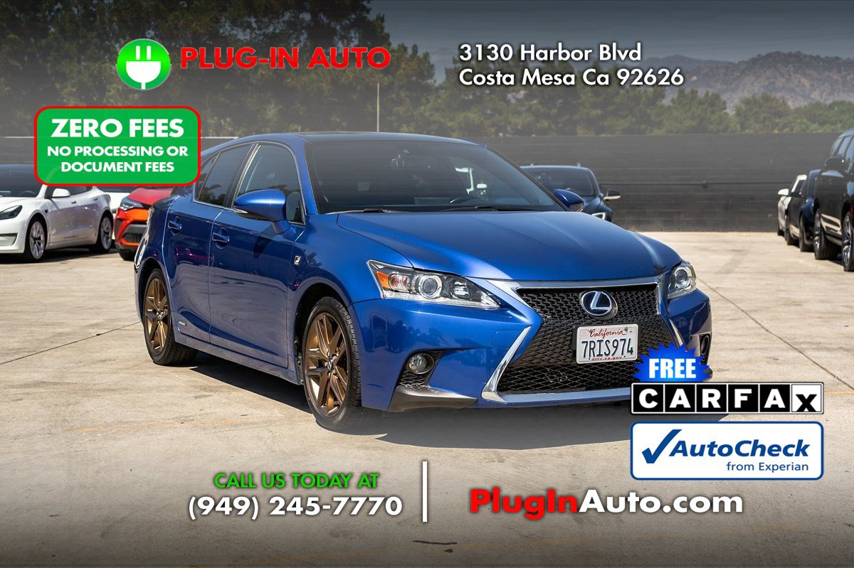 Used 2016 Lexus CT 200h w/ Navigation Package FWD image 6