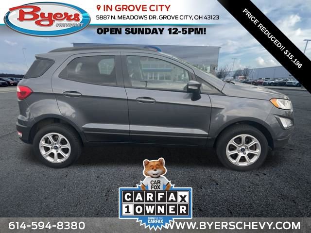 Used 2020 Ford EcoSport SE w/ SE Convenience Package