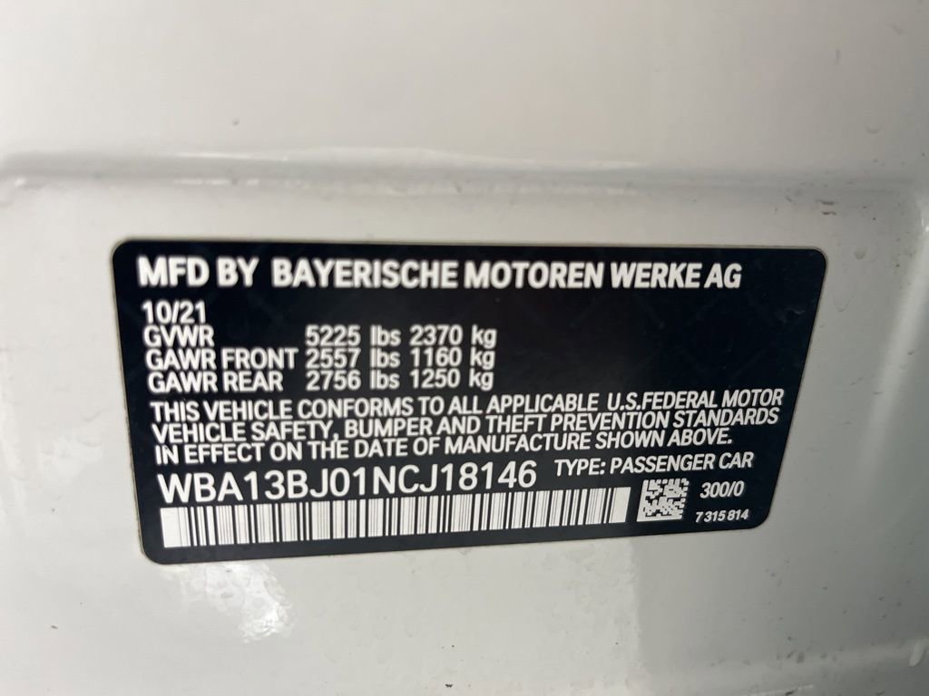 Used 2022 BMW 530i xDrive w/ Premium Package AWD/4WD image 83
