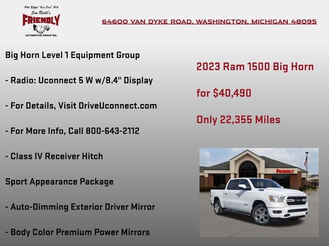 Used 2023 RAM 1500 Big Horn AWD/4WD image 25
