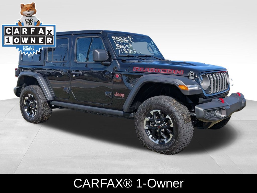 Used 2025 Jeep Wrangler Unlimited Rubicon AWD/4WD image 2