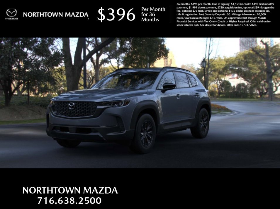 New 2026 MAZDA CX-50 AWD 2.5 Hybrid w/ Cargo Package