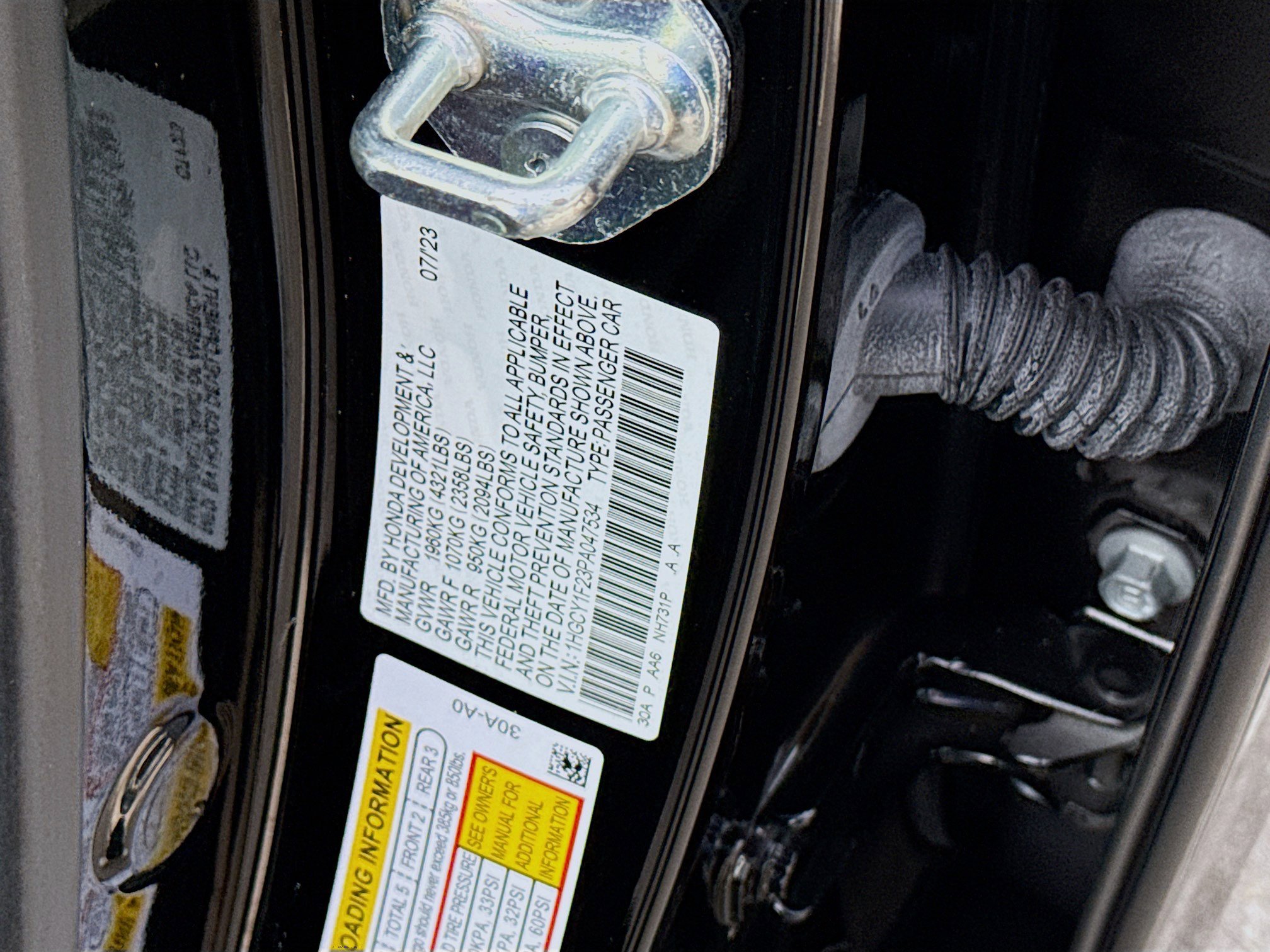 Certified 2023 Honda Accord LX image 36