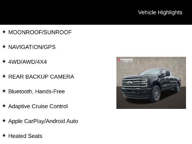 Used 2025 Ford F350 Platinum w/ Platinum Plus Package AWD/4WD image 2