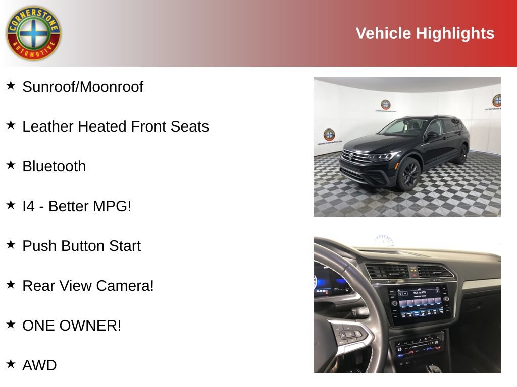 Used 2023 Volkswagen Tiguan SE AWD/4WD image 2