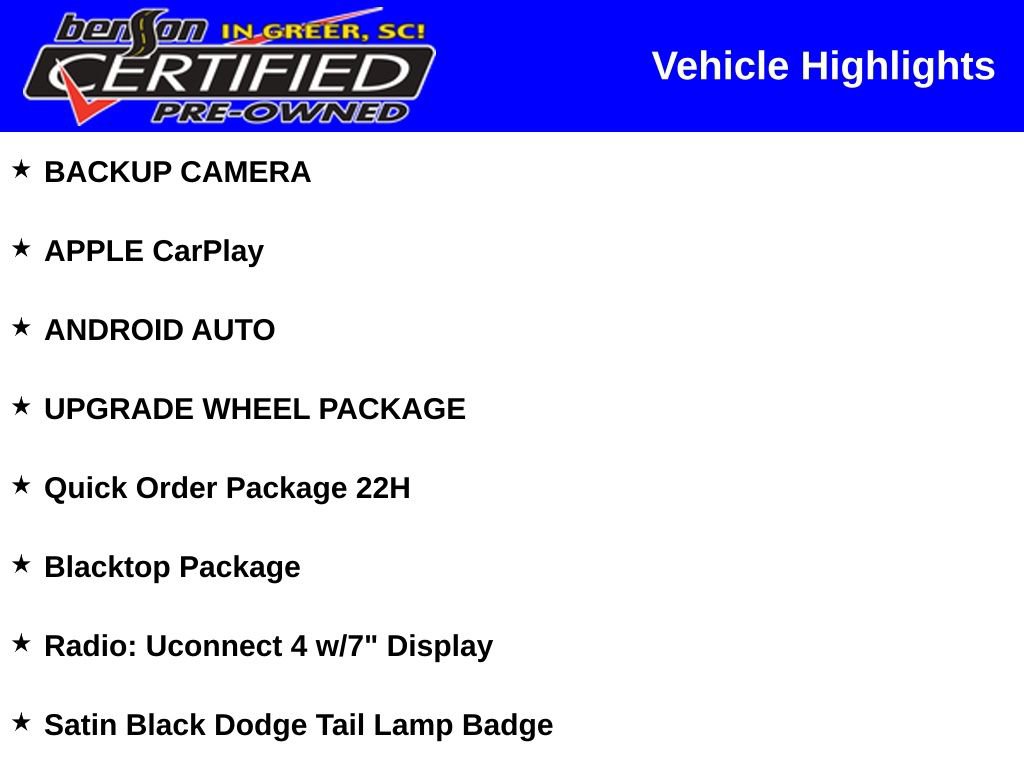 Used 2022 Dodge Challenger R/T w/ Blacktop Package RWD image 2