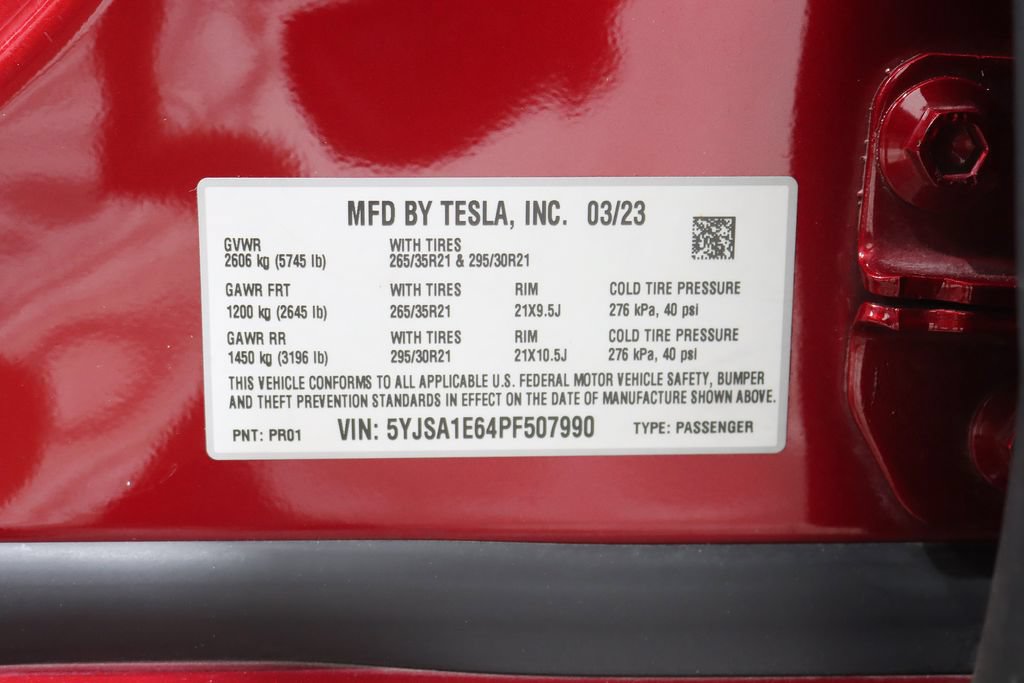 Used 2023 Tesla Model S Plaid AWD/4WD image 43
