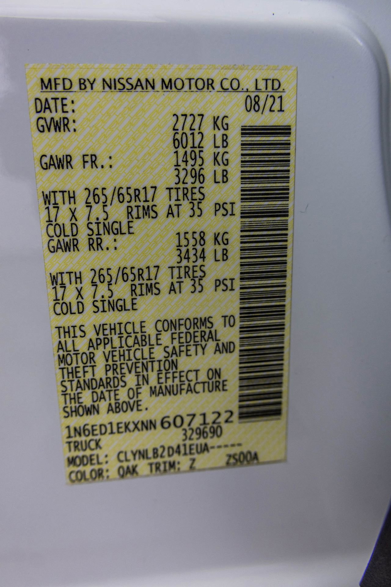 Used 2022 Nissan Frontier SV image 51