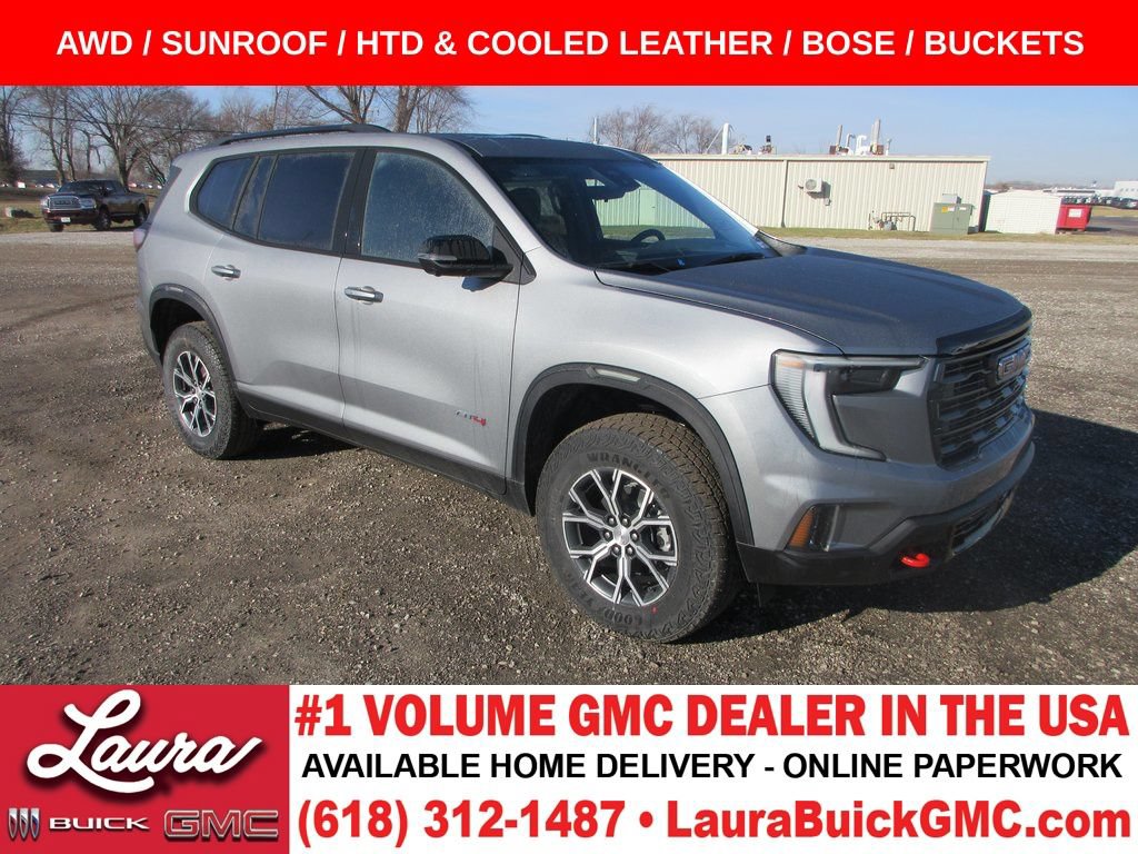 New 2026 GMC Acadia AT4 w/ Luxury Package
