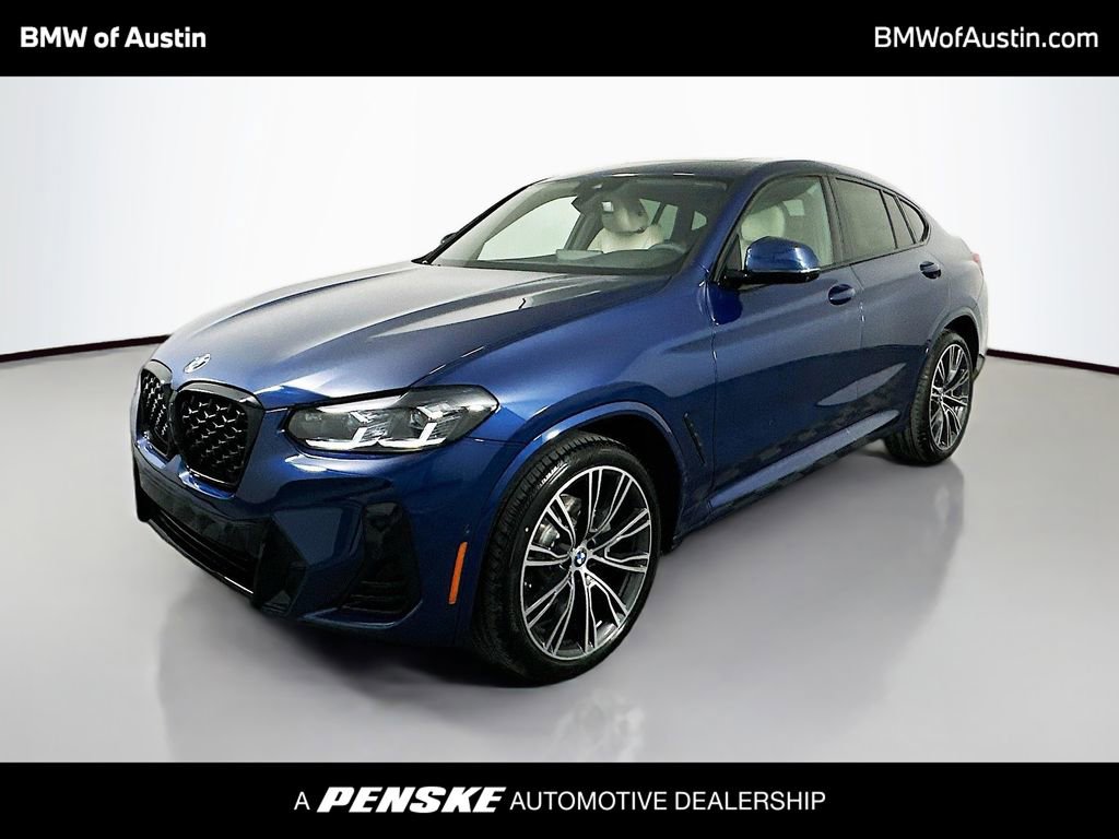 New 2025 BMW X4 xDrive30i w/ Premium Package