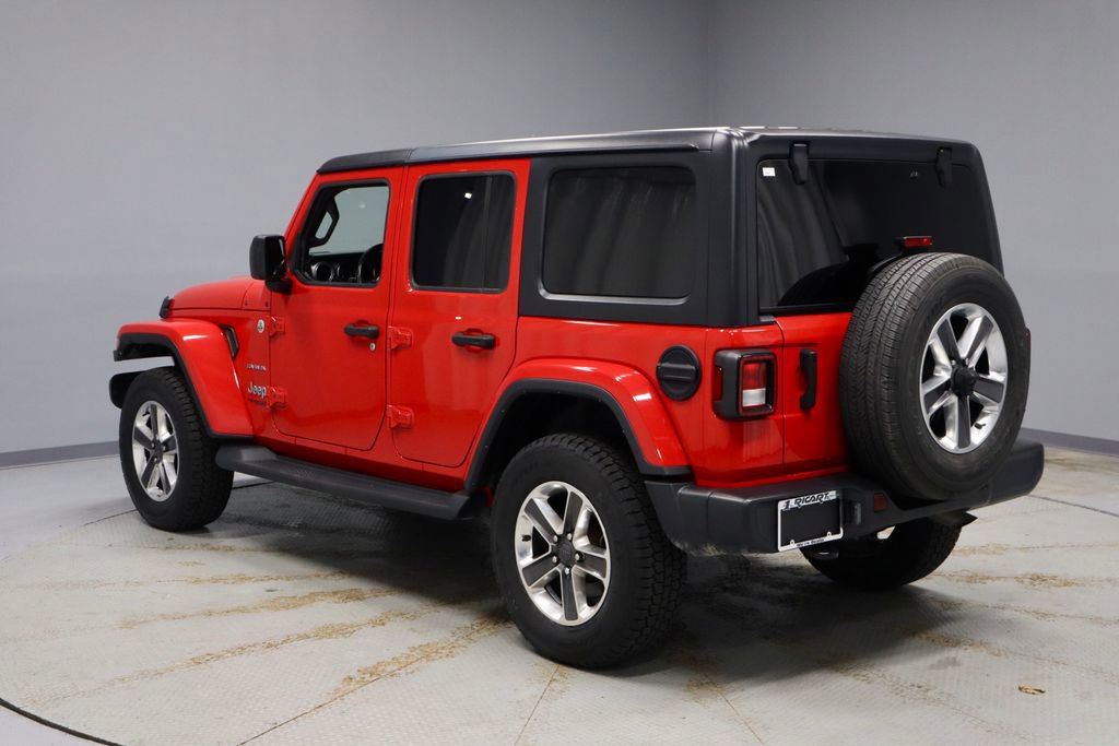 Used 2021 Jeep Wrangler Unlimited Sahara image 9
