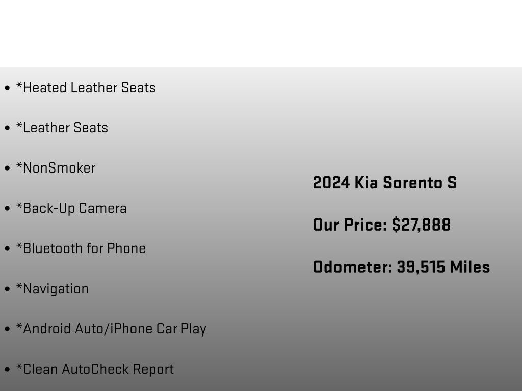 Used 2024 Kia Sorento S image 6