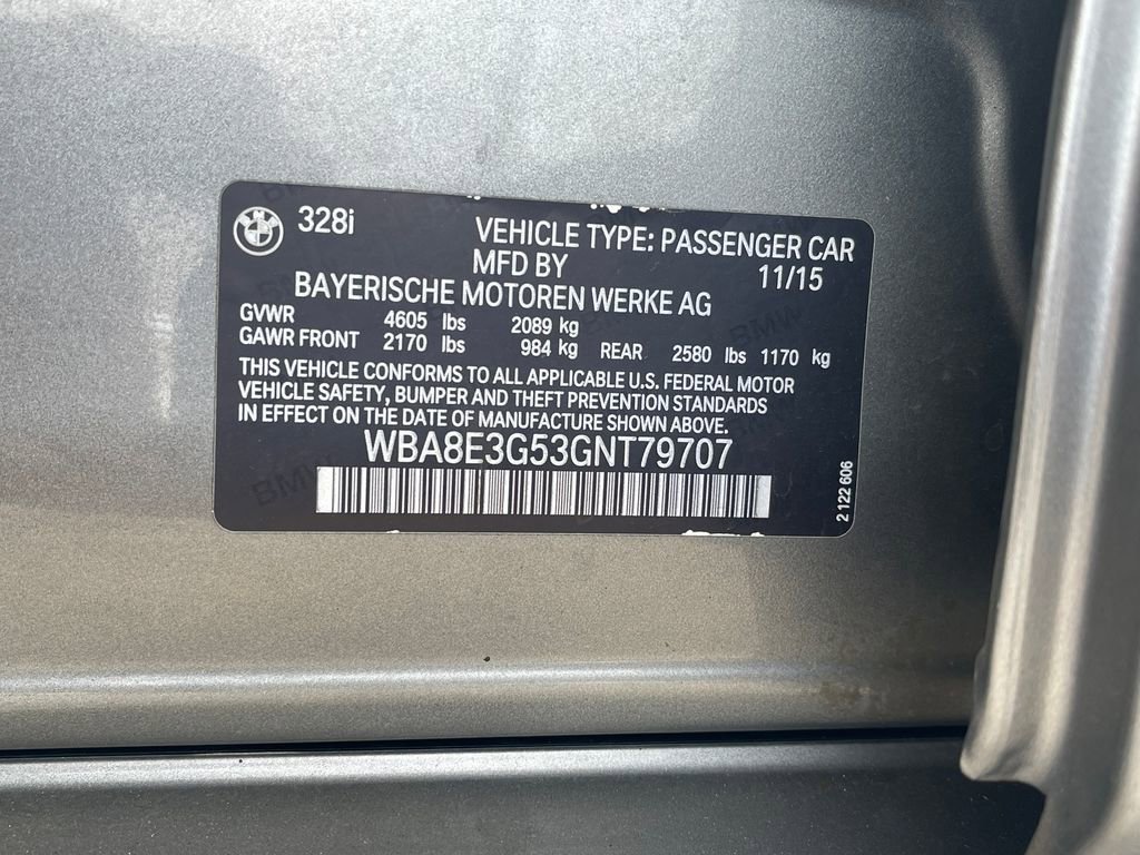 Used 2016 BMW 328i xDrive Sedan AWD/4WD image 32