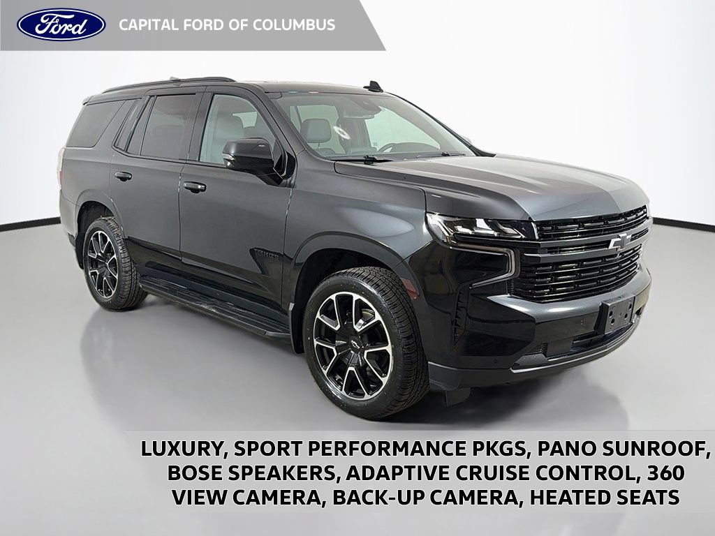 Used 2023 Chevrolet Tahoe RST w/ Sport Performance Package AWD/4WD image 1