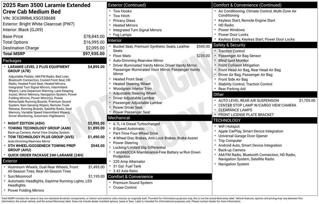Used 2025 RAM 3500 Laramie image 33
