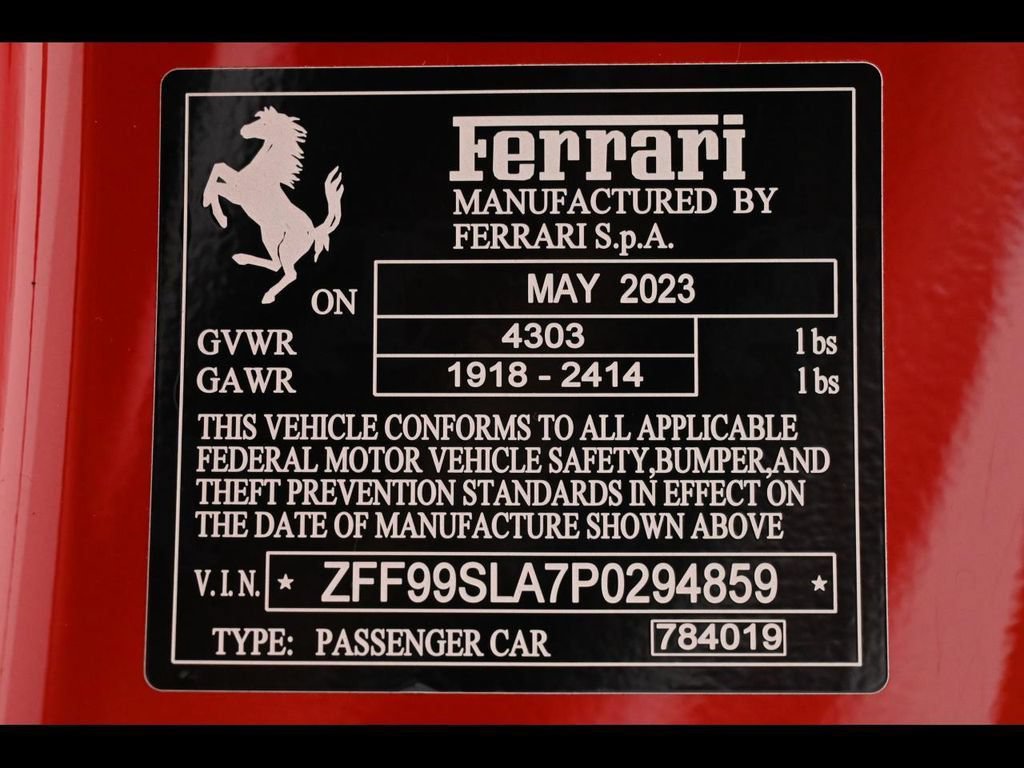 Used 2023 Ferrari 296 GTB RWD image 31
