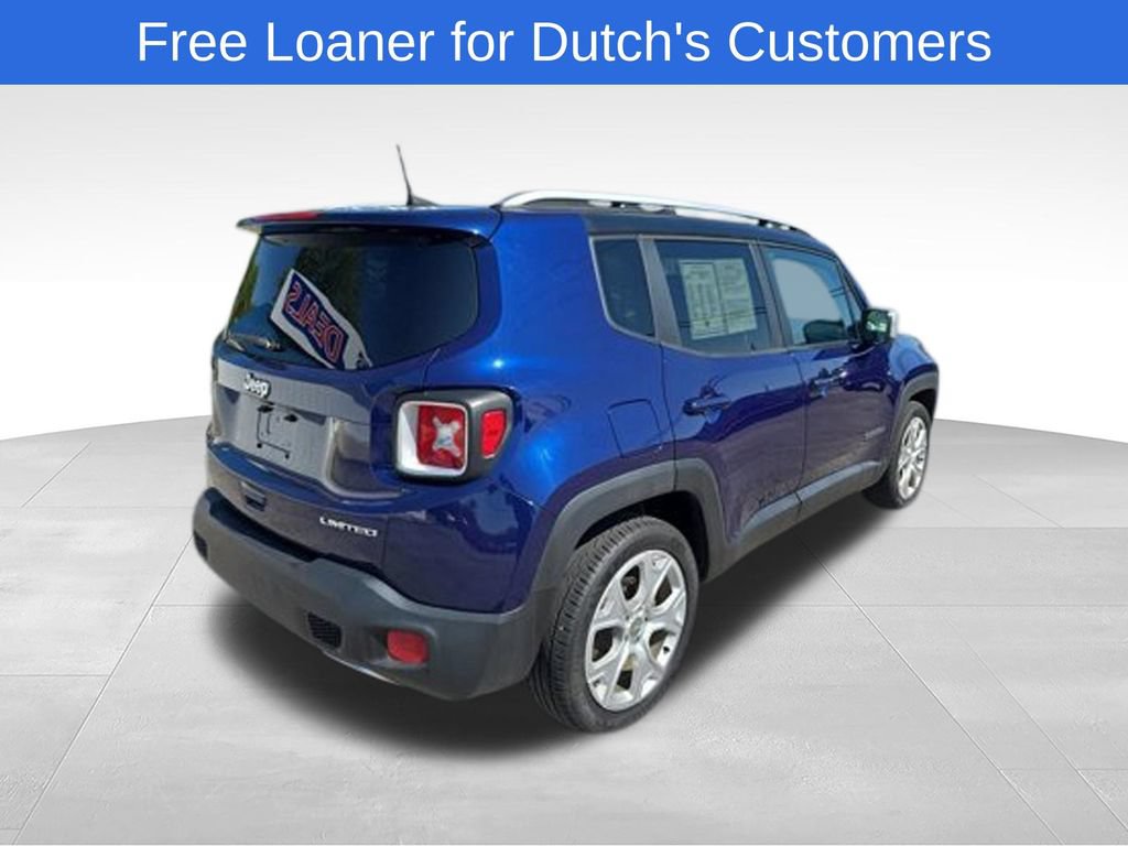 Used 2018 Jeep Renegade Limited w/ UConnect 8.4 Nav Group FWD image 8