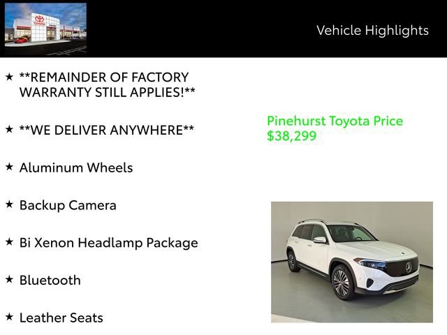 Used 2025 Mercedes-Benz EQB 250+ 250+ image 19