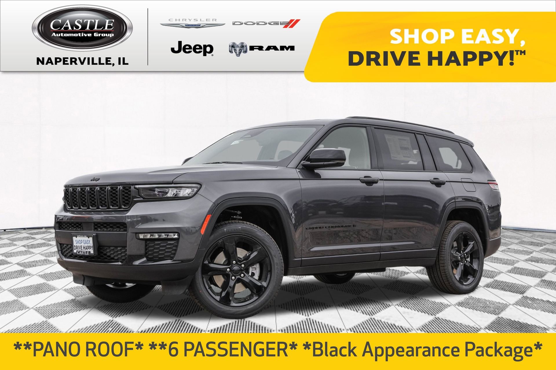 New 2025 Jeep Grand Cherokee L Limited w/ Black Appearance Package