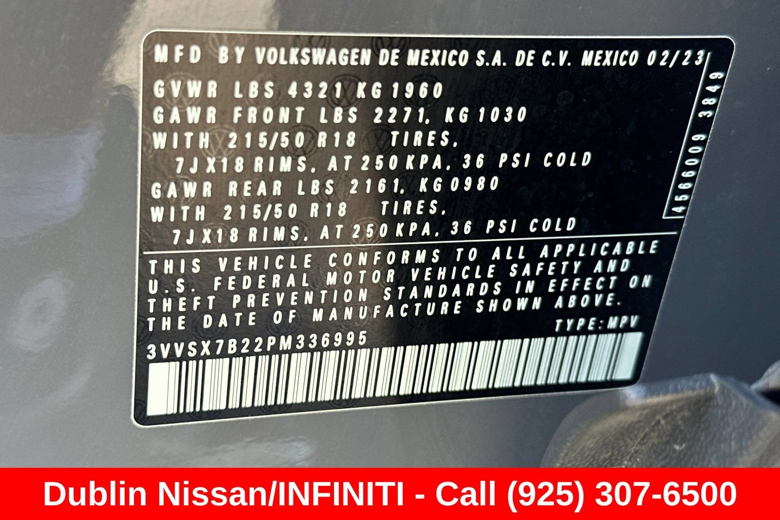 Used 2023 Volkswagen Taos SE w/ Black Wheel Package FWD image 55
