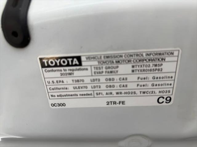 Certified 2021 Toyota Tacoma SR RWD image 33
