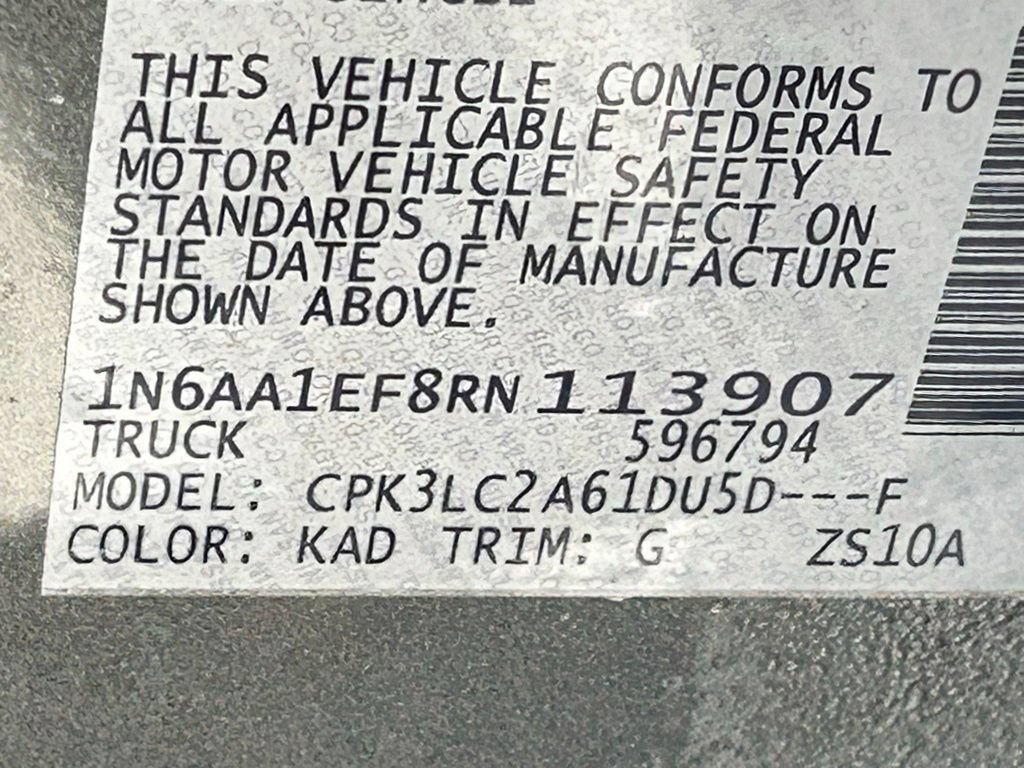Certified 2024 Nissan Titan SV w/ SV Convenience Package RWD image 53