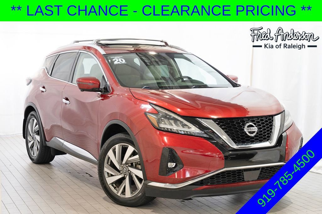 Used 2020 Nissan Murano SL w/ Moonroof Package
